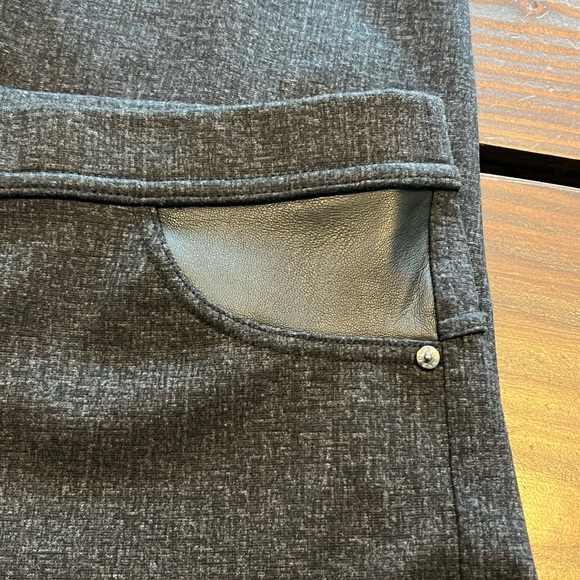 DKYN JEANS -Leggings that can pass as slacks. Size XXL Charcoal - Picture 4 of 8